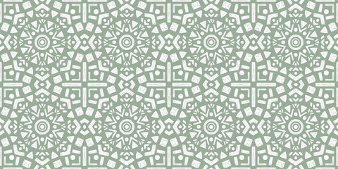 Oriental Pattern - Abstract Endless Vector Background 