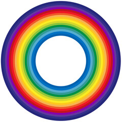 disque arc-en-ciel 