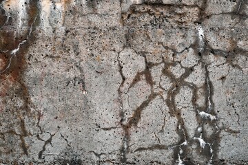 old abstract weathered texture on a concrete wall - 475292609