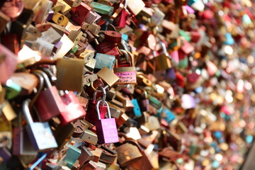 padlocks on the bridge, Cologne