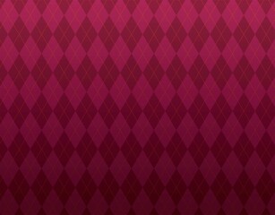 Fototapeta premium 菱形 背景 壁紙 破線 点線 赤色 赤紫色