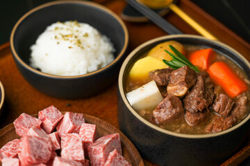 Beef Stew Japanese A5 Wagyu