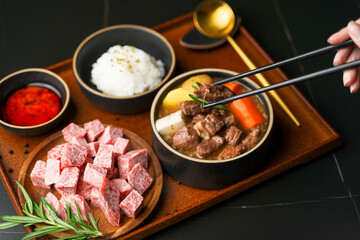 Beef Stew Japanese A5 Wagyu