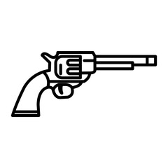 Gun weapon icon