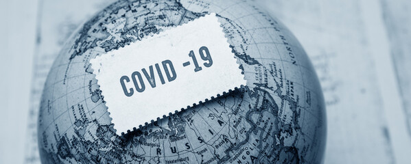 Covid 19 Words , Medical Concept Idea