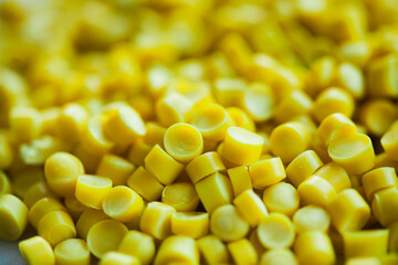 POLYPROPYLENE PLASTIC. close up - detail. High quality photo