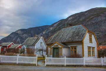 house in the mountains in Norway