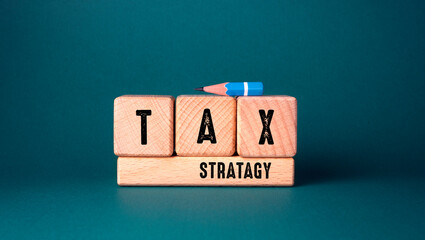 Tax Words , Business Concept idea