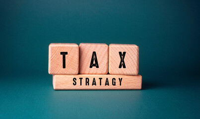 Tax Words , Business Concept idea