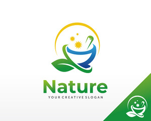 Pharmacy Logo design. Health Care Logo design vector