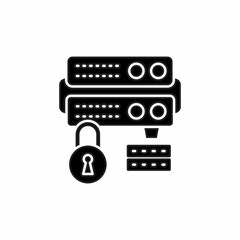 Data Security icon in vector. Logotype