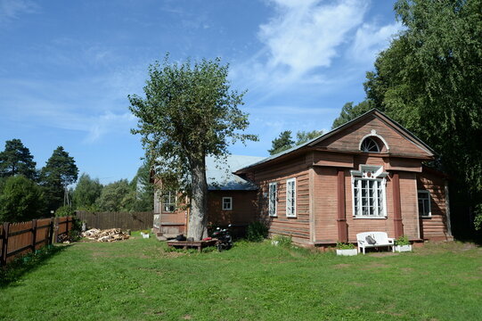 The museum "Dacha of the artist Konstantin Korovin" in the village of Okhotino, Yaroslavl region