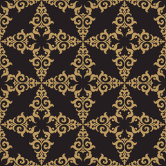 Vintage Abstract Seamless Floral Pattern