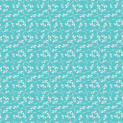 Vintage Abstract Seamless Floral Pattern