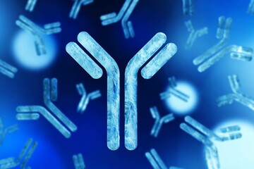 Antibody new year, antibody close-up, Antibodies, blood plasma globular proteins