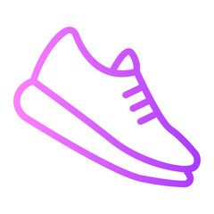 hand bag gradient icon