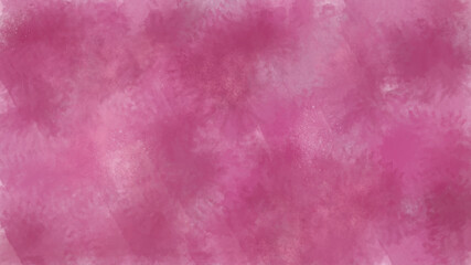 Hand drawn pink watercolour vector illustration. Abstract purple background with artistic stains, brush strokes and water color washes. Beautiful backdrop for design, poster, wallpaper, banner, web.
