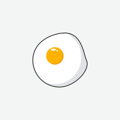 omelet eye egg illustration appetizing
