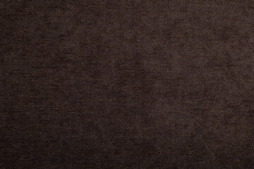 dark brown fabric as a texture for upholstery of furniture, sofas