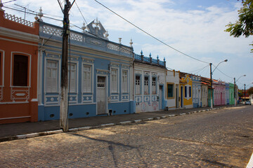 Color houses in south america