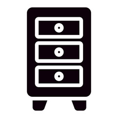 drawers glyph icon