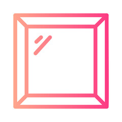 frame gradient icon
