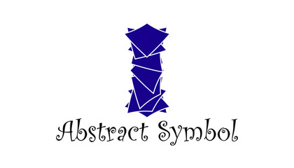 abstract symbol isolated for business 