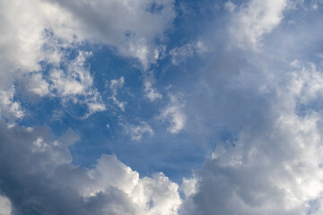 Fototapeta na wymiar Image of a cloudy sky.