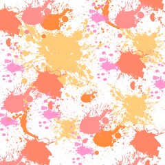 abstract paint splashes background