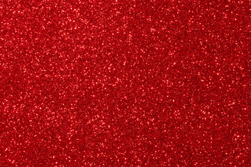 Are Plane Of Red Glitter Background