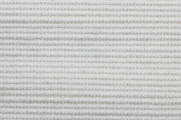 texture of white jacquard fabric of large weave