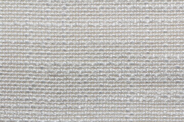 texture of white jacquard fabric of large weave