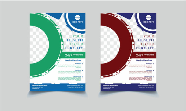 Medical Flyer Design Template 