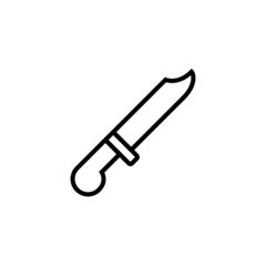 Obraz premium knife icon vector illustration