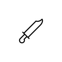  knife icon vector illustration