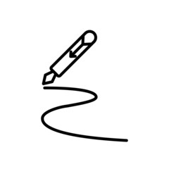 pen and pencil icon vector illustration