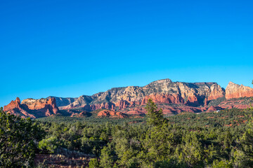 Red-Rock Buttes landscape in Sedona, Arizona