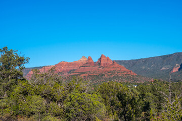 Red-Rock Buttes landscape in Sedona, Arizona