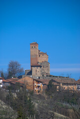 Serralunga d'Alba and his Castle, Piedmont - Italy