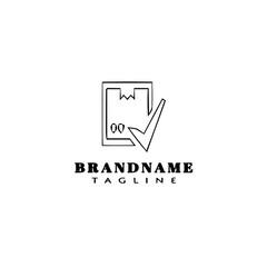 note logo icon design template vector illustration