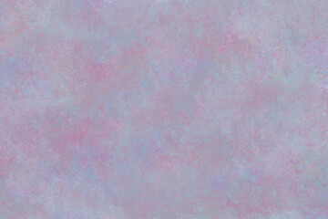 淡いピンクと青の混じった灰色の水彩のグランジ