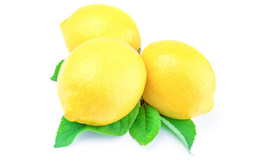 Limon isolated on a white background cutout