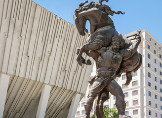 Bishkek statue