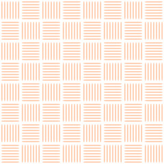 Orange seamless pattern with group of lines.