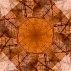 Earth tone photo montage abstract.