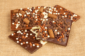 Homemade chocolate