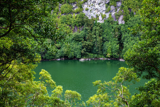 Lagoa do Congro, S&atilde;o Miguel Island, Azores, A&ccedil;ores, Portugal, Europe.