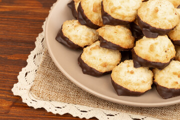 Cookies with chocolate 