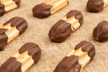 Cookies with chocolate 