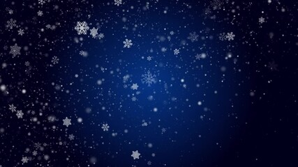 blue festive lights background christmas loop